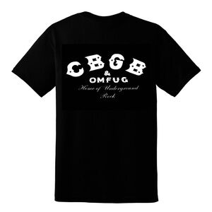 Vintage “CBGB” Graphic Tee in Black